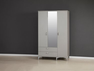 Lale 3 Kapılı Dolap 120 cm