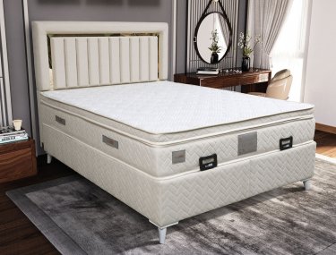 Güzide Baza Set 150x200 (Fermuarlı pedli yatak)